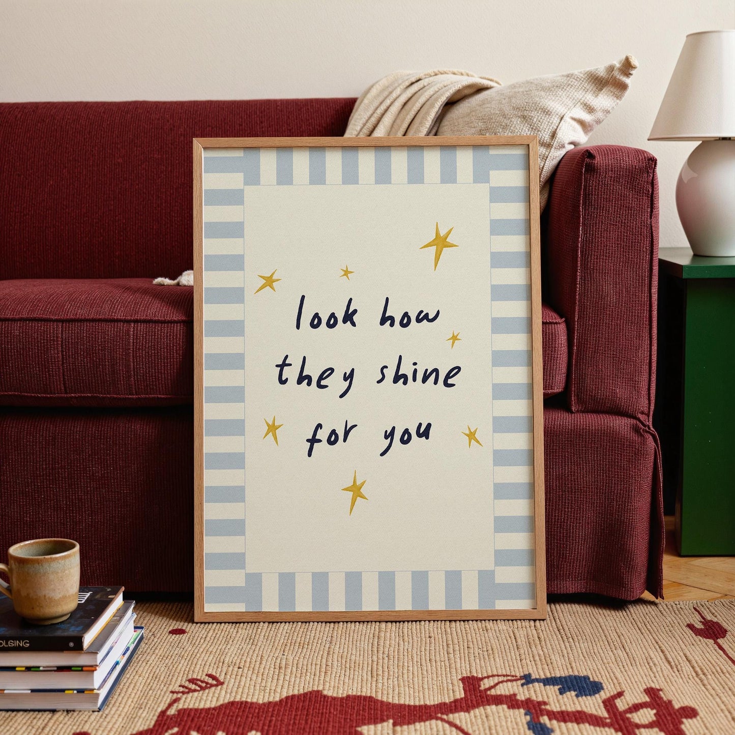 Look How They Shine For You Blue