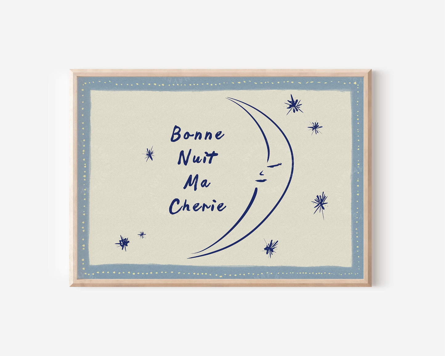 Bonne Nuit Ma Cherie Horizontal