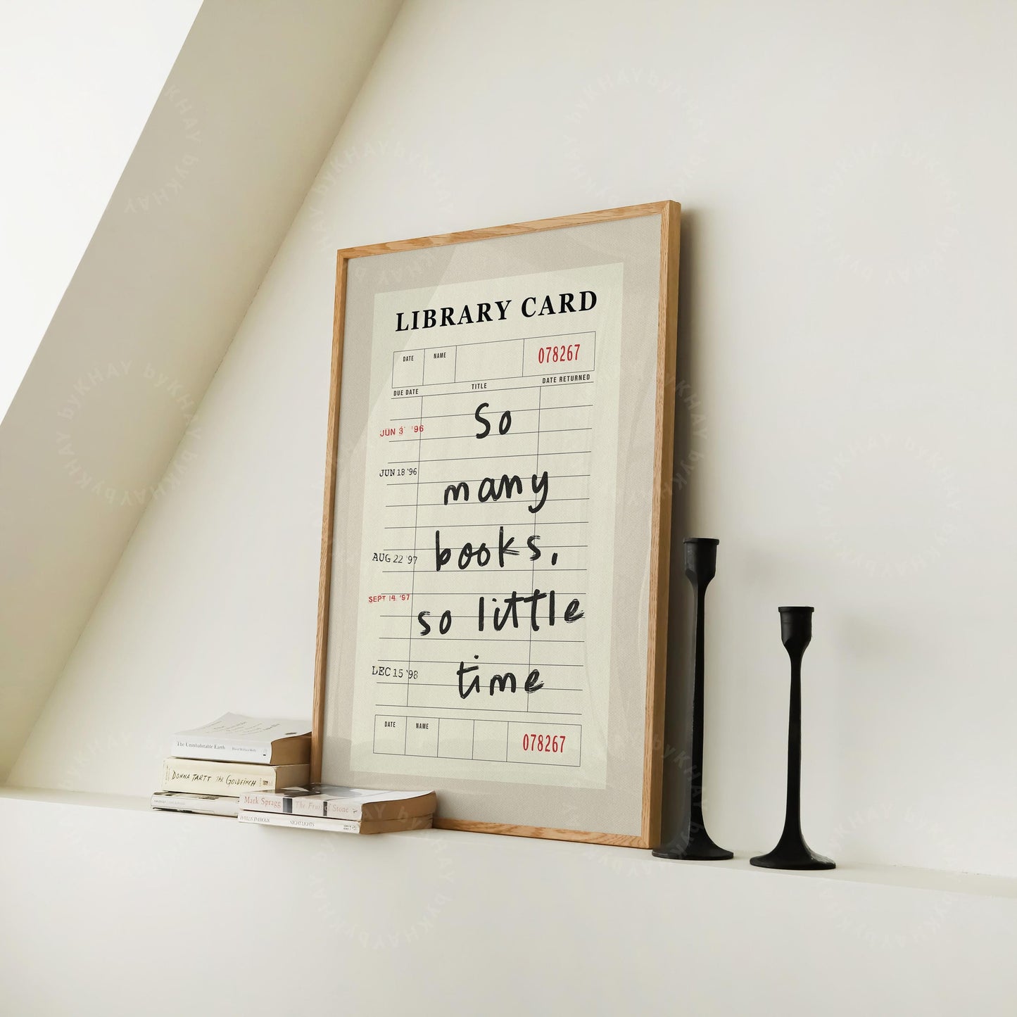 So Many Books Print