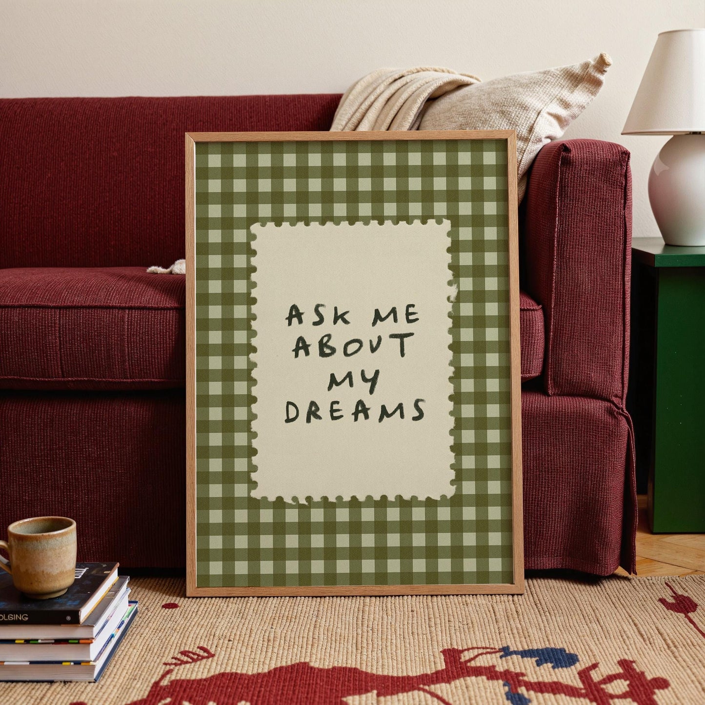 Ask Me About My Dreams Green