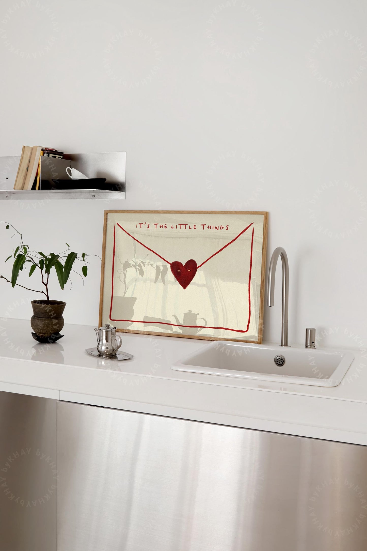 It's The Little Things Love Letter Print