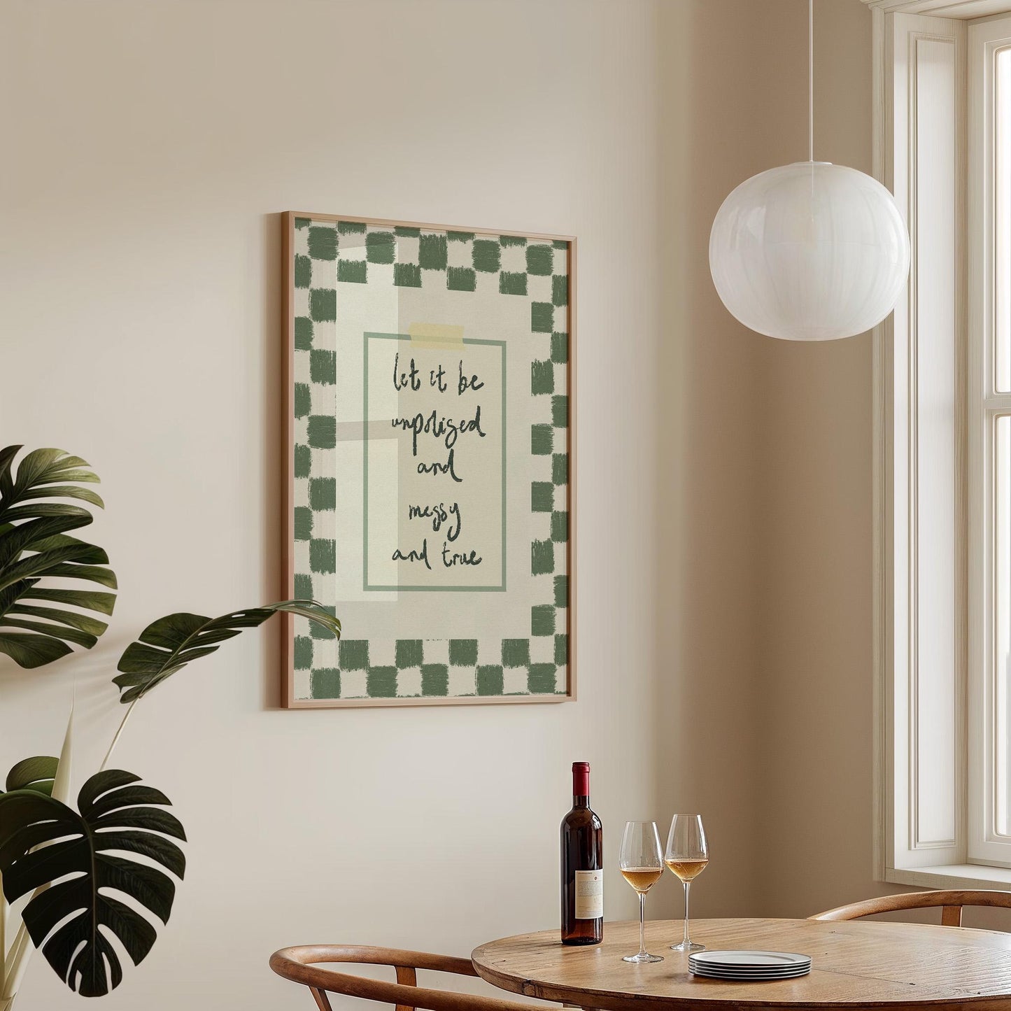 Let It Be Unpolished