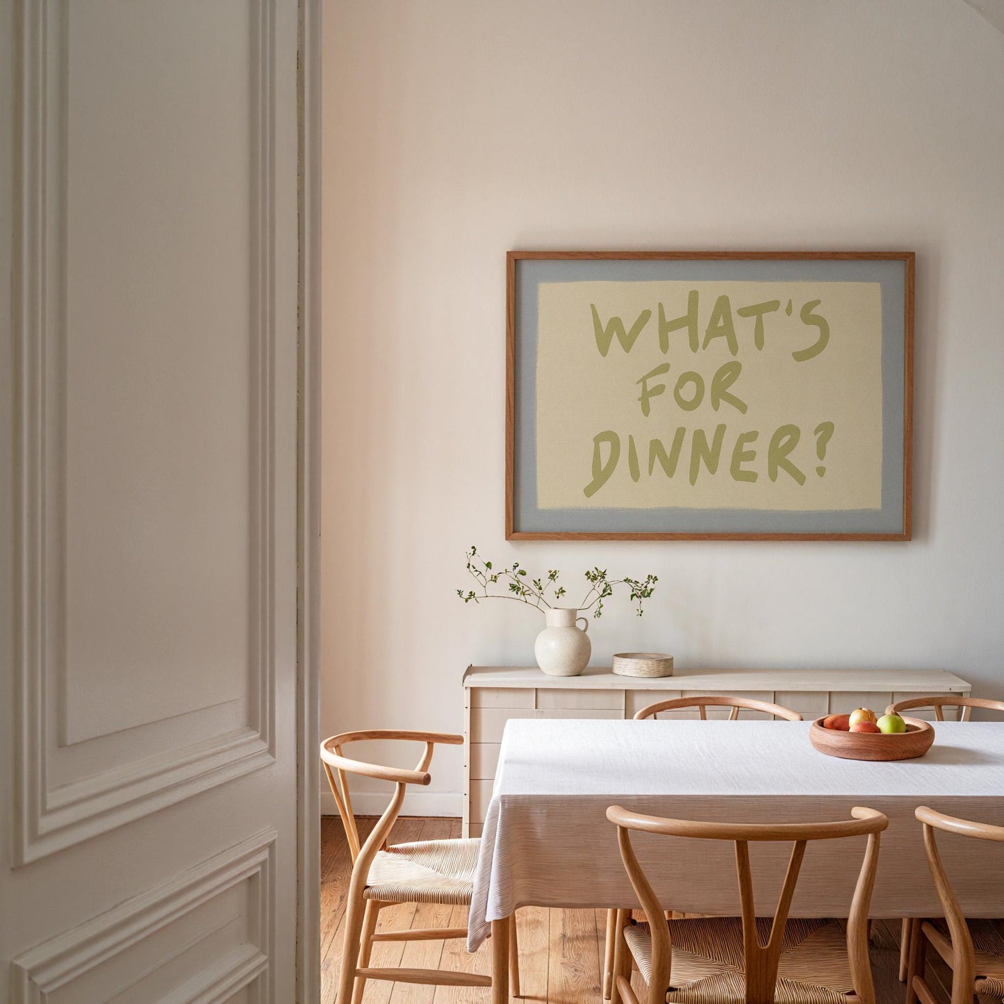 What's For Dinner Print Horizontal