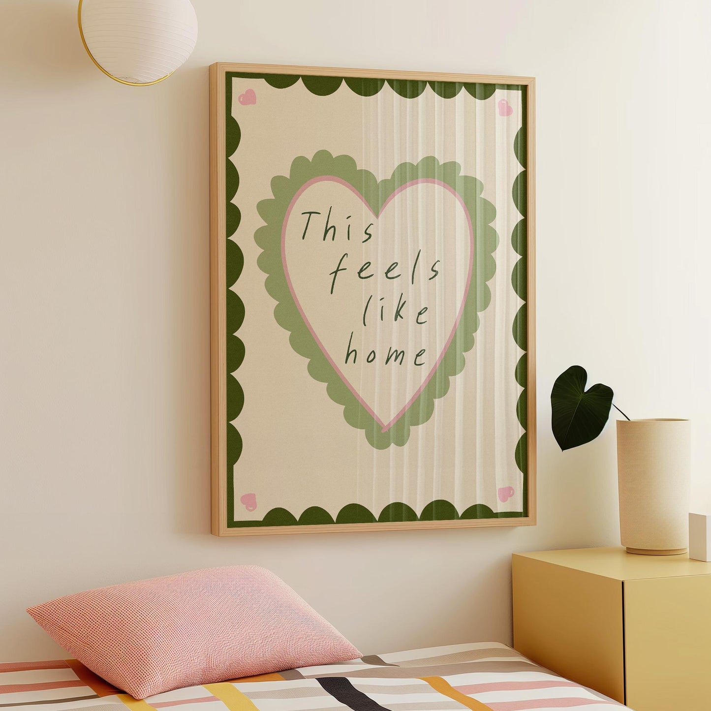This Feels Like Home Green