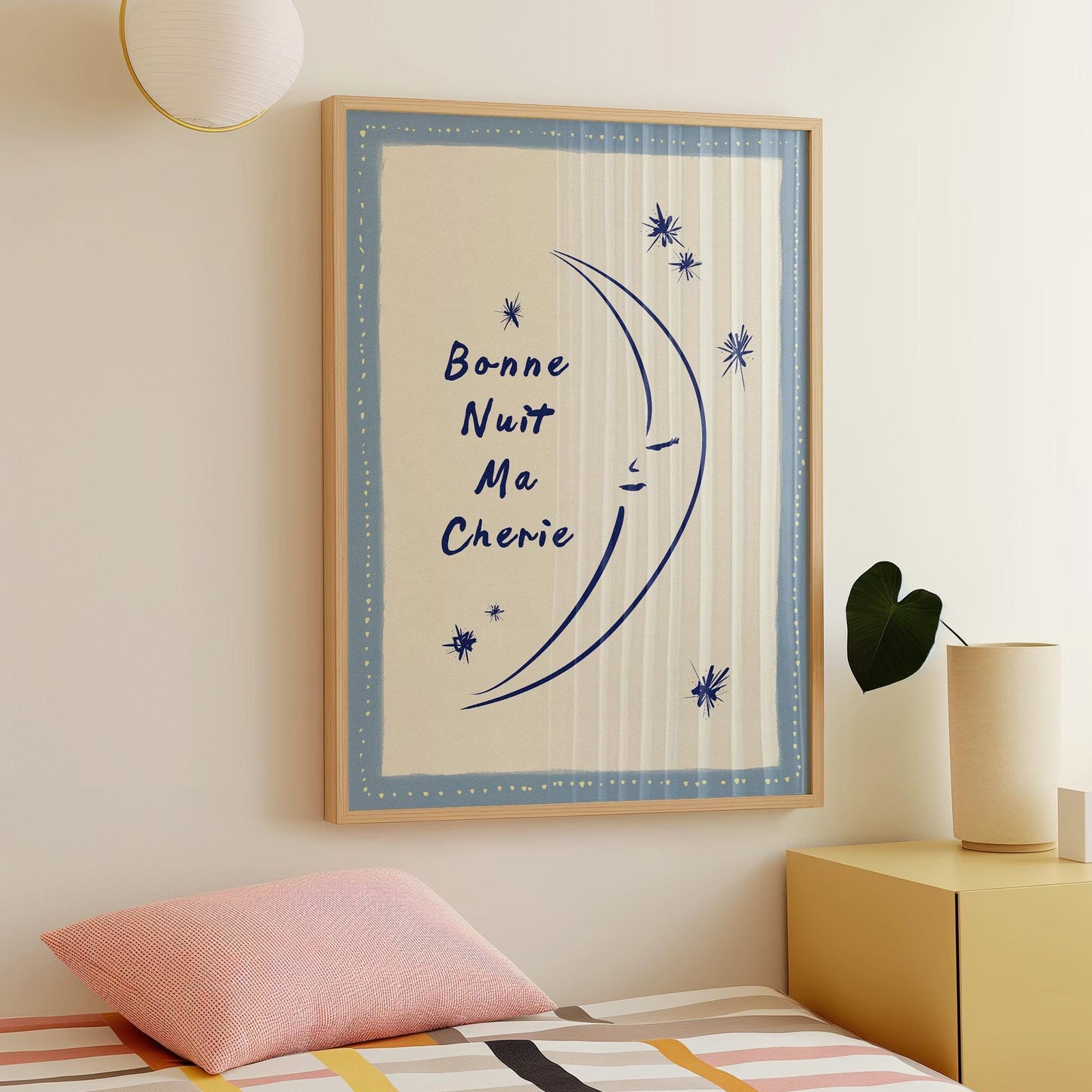 Bonne Nuit Ma Cherie Print