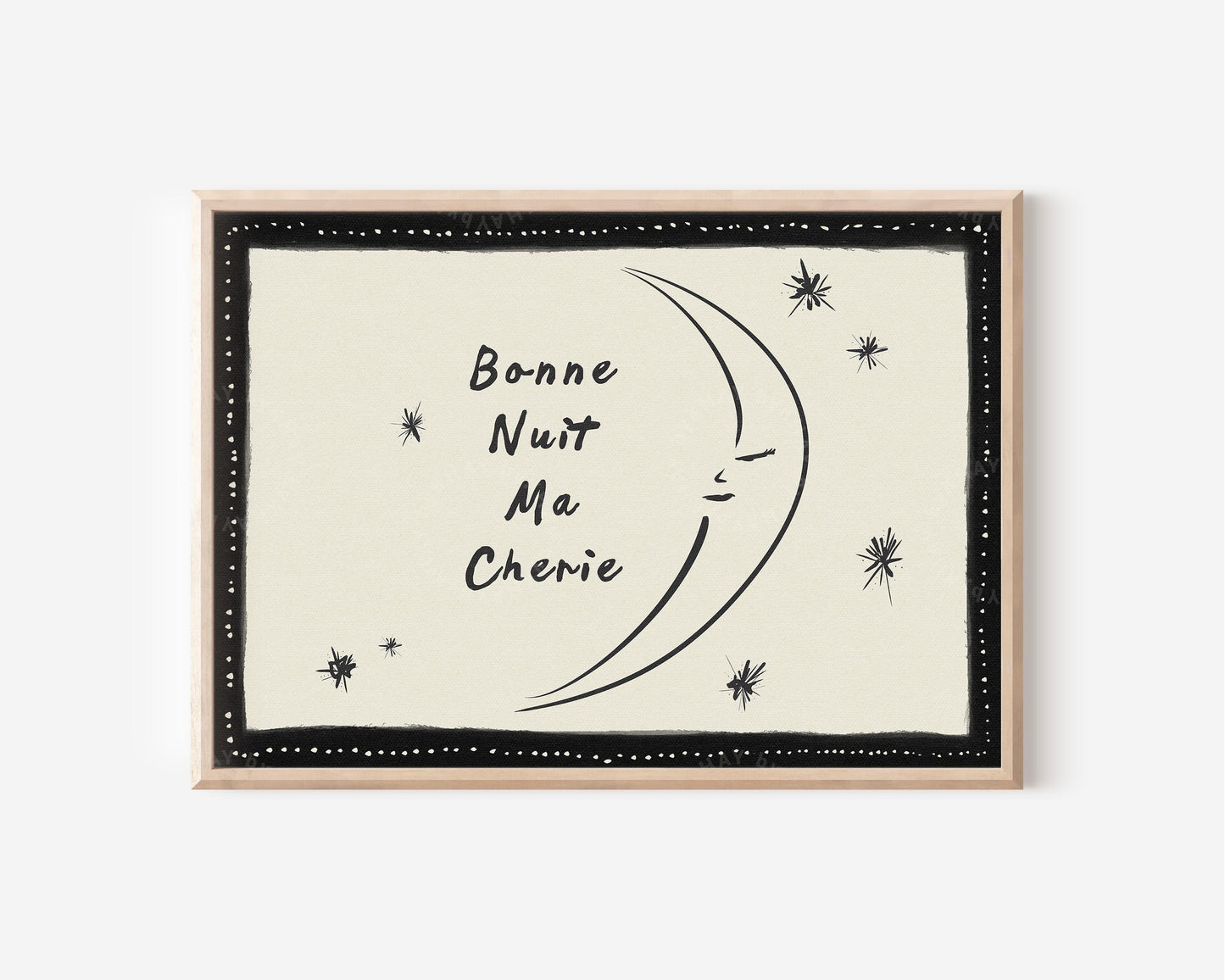 Bonne Nuit Ma Cherie Black