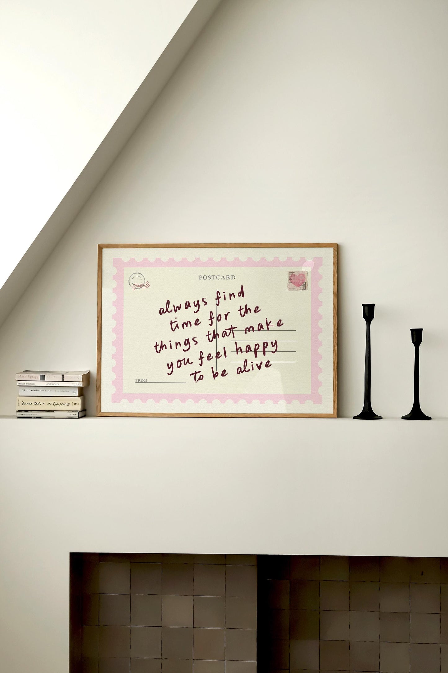 Always Find Time Postcard Horizontal