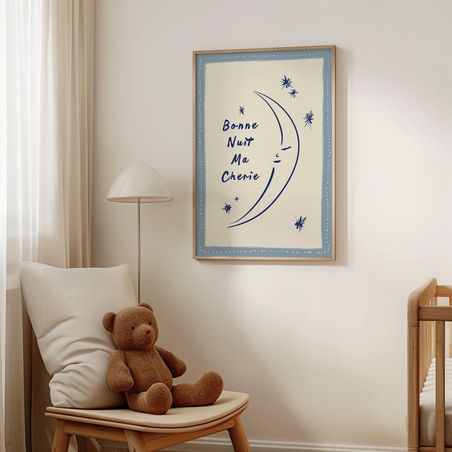 Bonne Nuit Ma Cherie Print