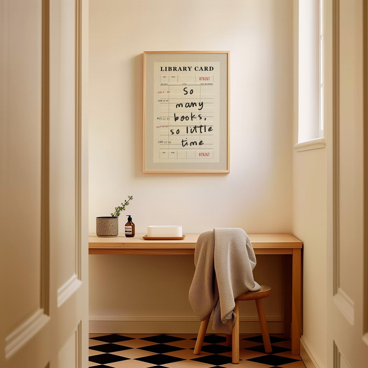 So Many Books Print