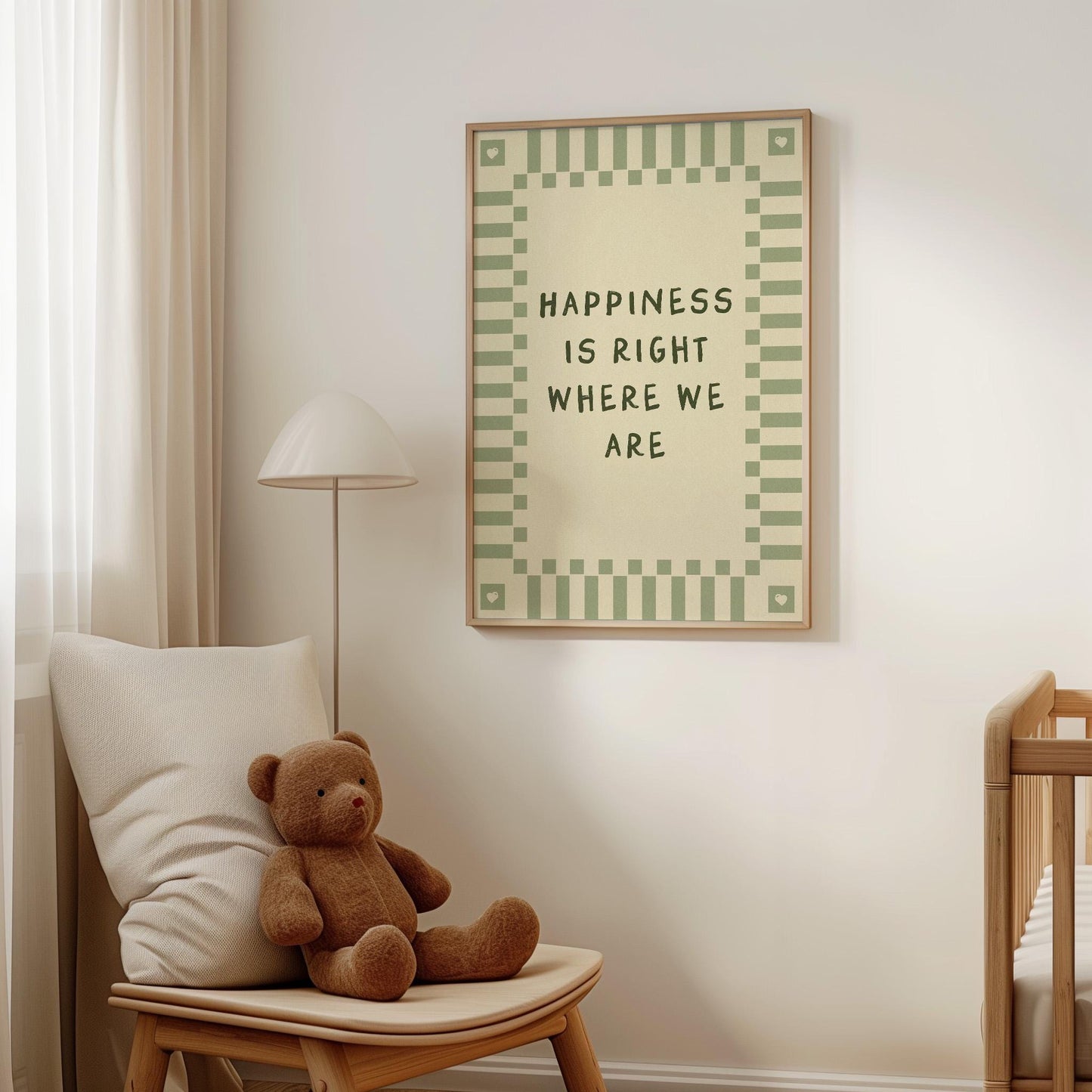 Happiness is Right Where We Are GREEN