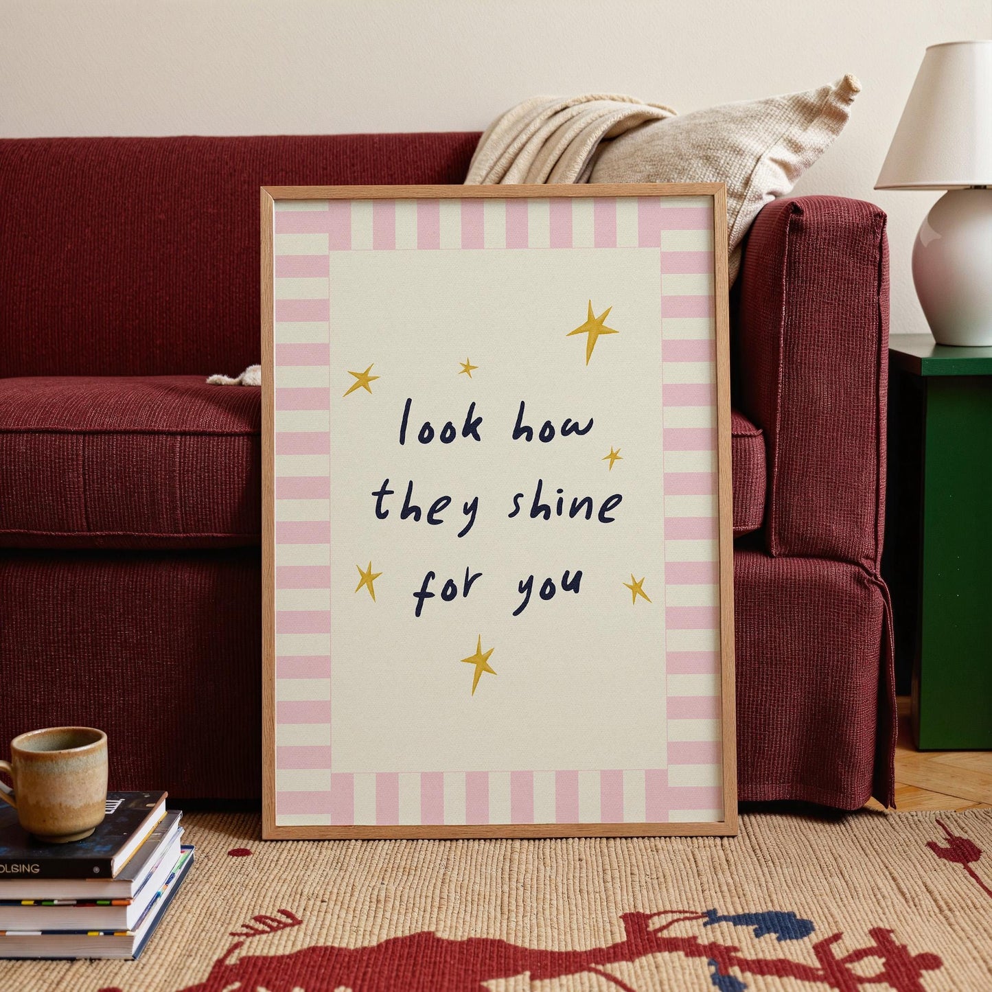 Look How They Shine For You Pink