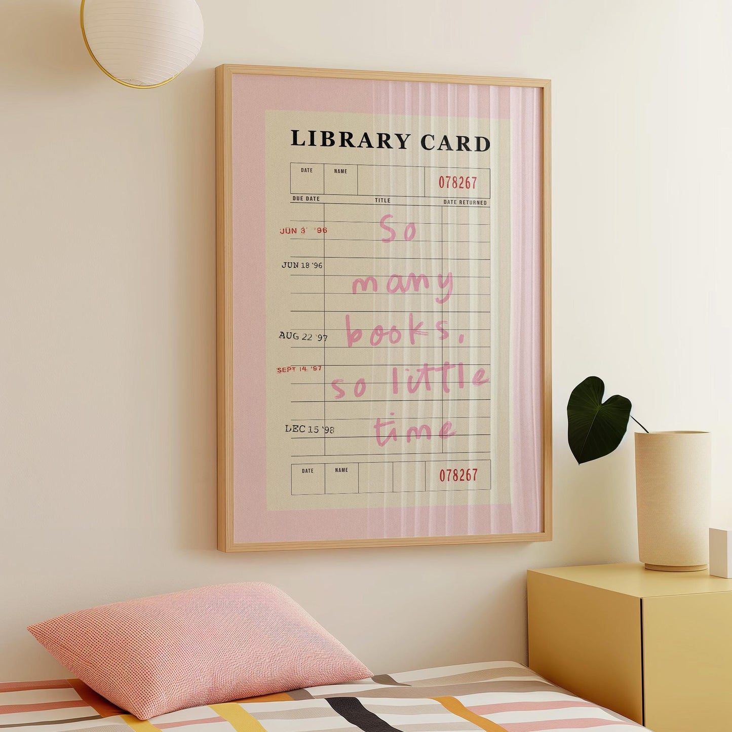 So Many Books Print