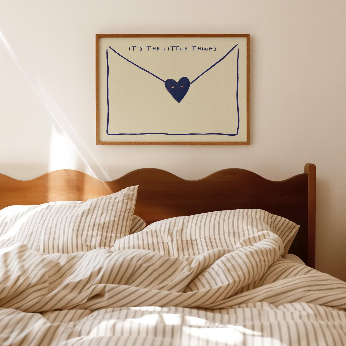 It's The Little Things Navy Blue