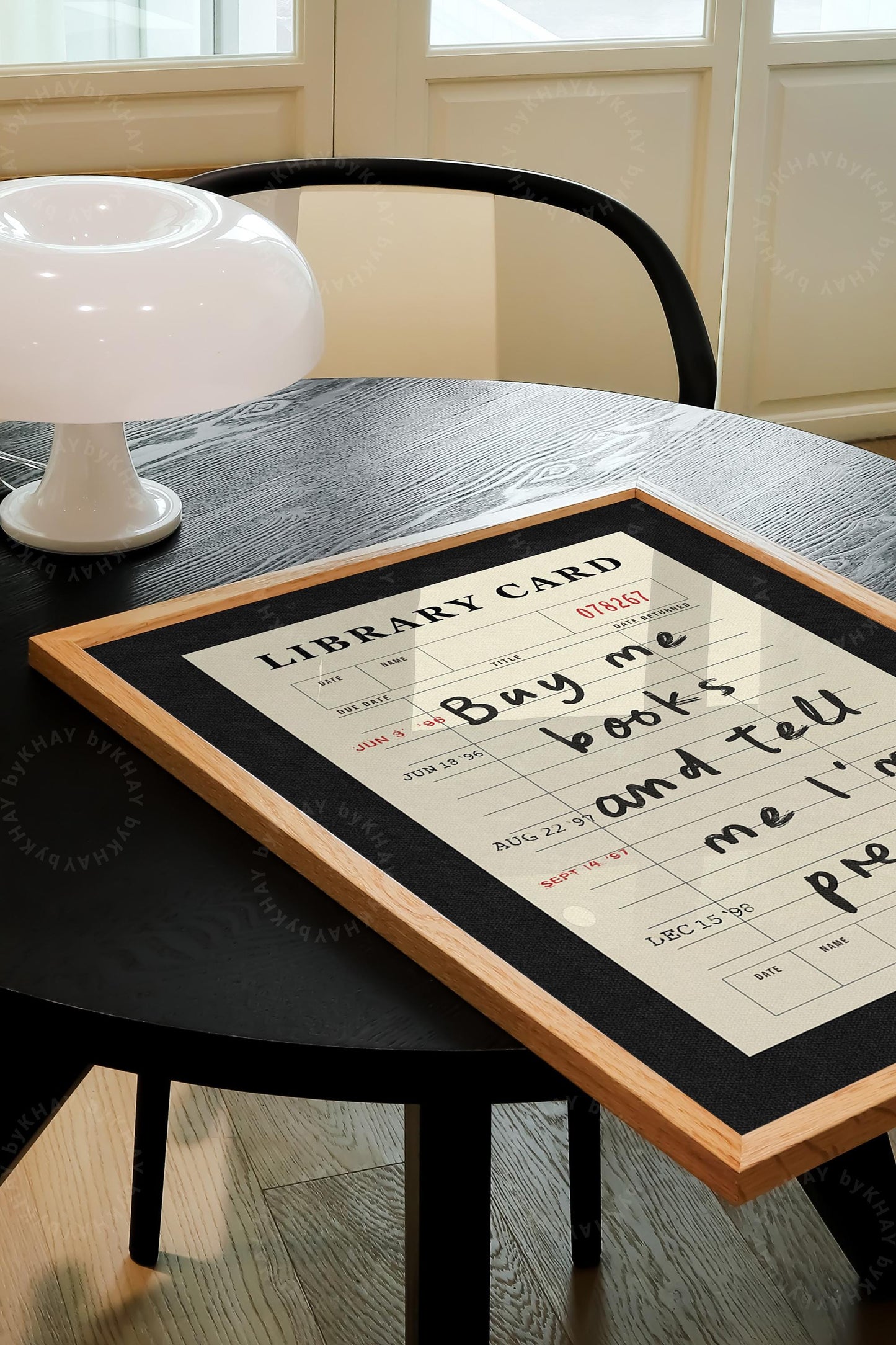 Buy Me Books and Tell Me I'm Pretty Print
