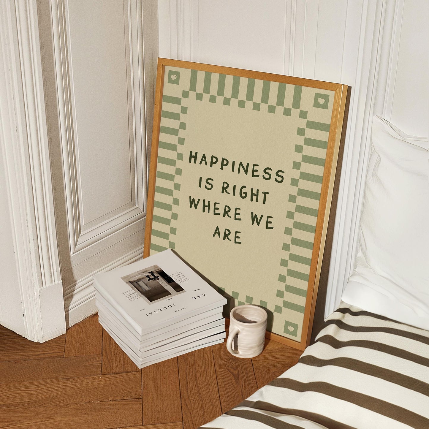 Happiness is Right Where We Are GREEN