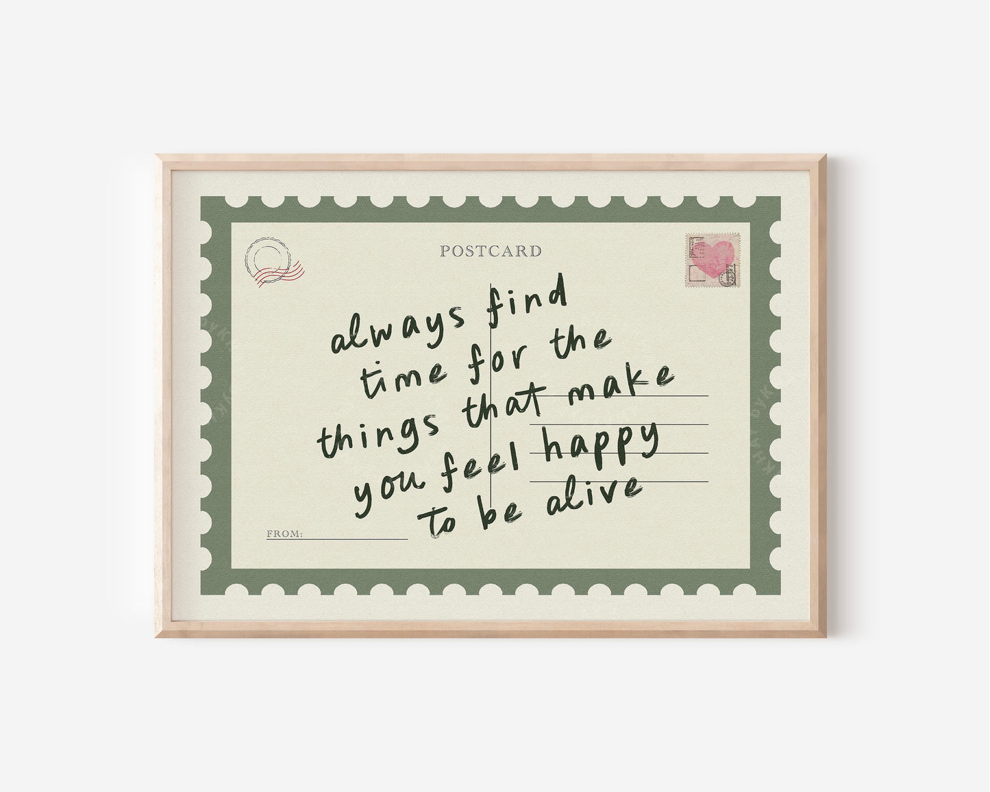 Always Find Time Green