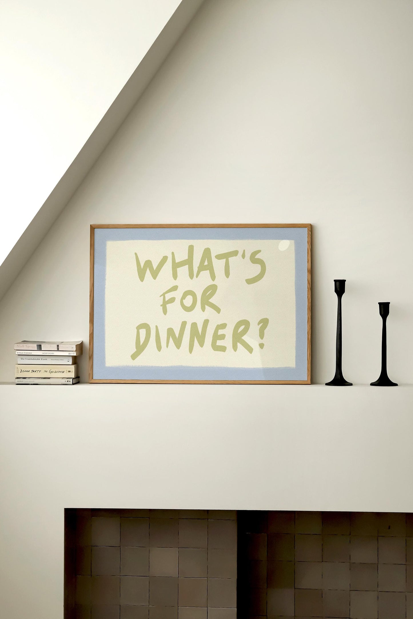 What's For Dinner Print Horizontal
