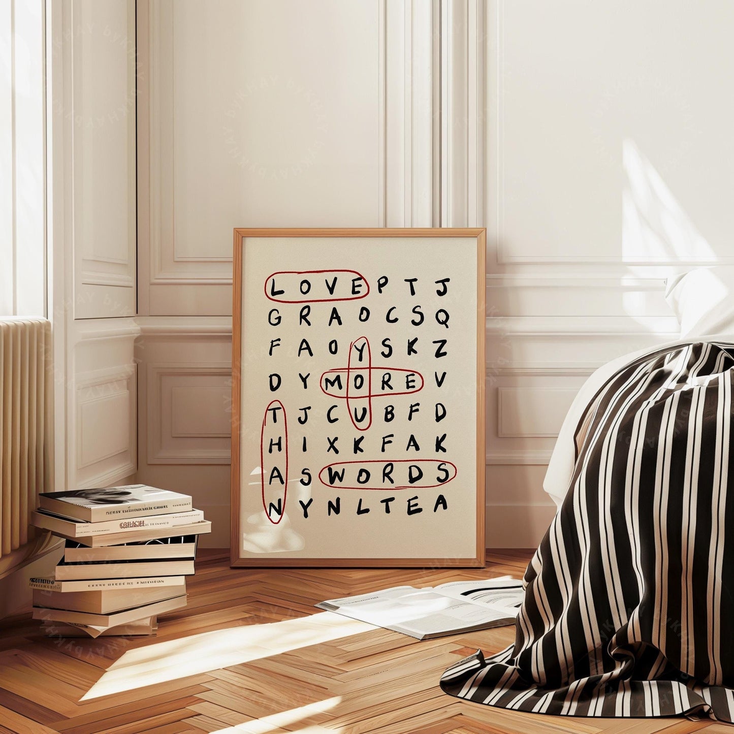 Love You More Than Words Print