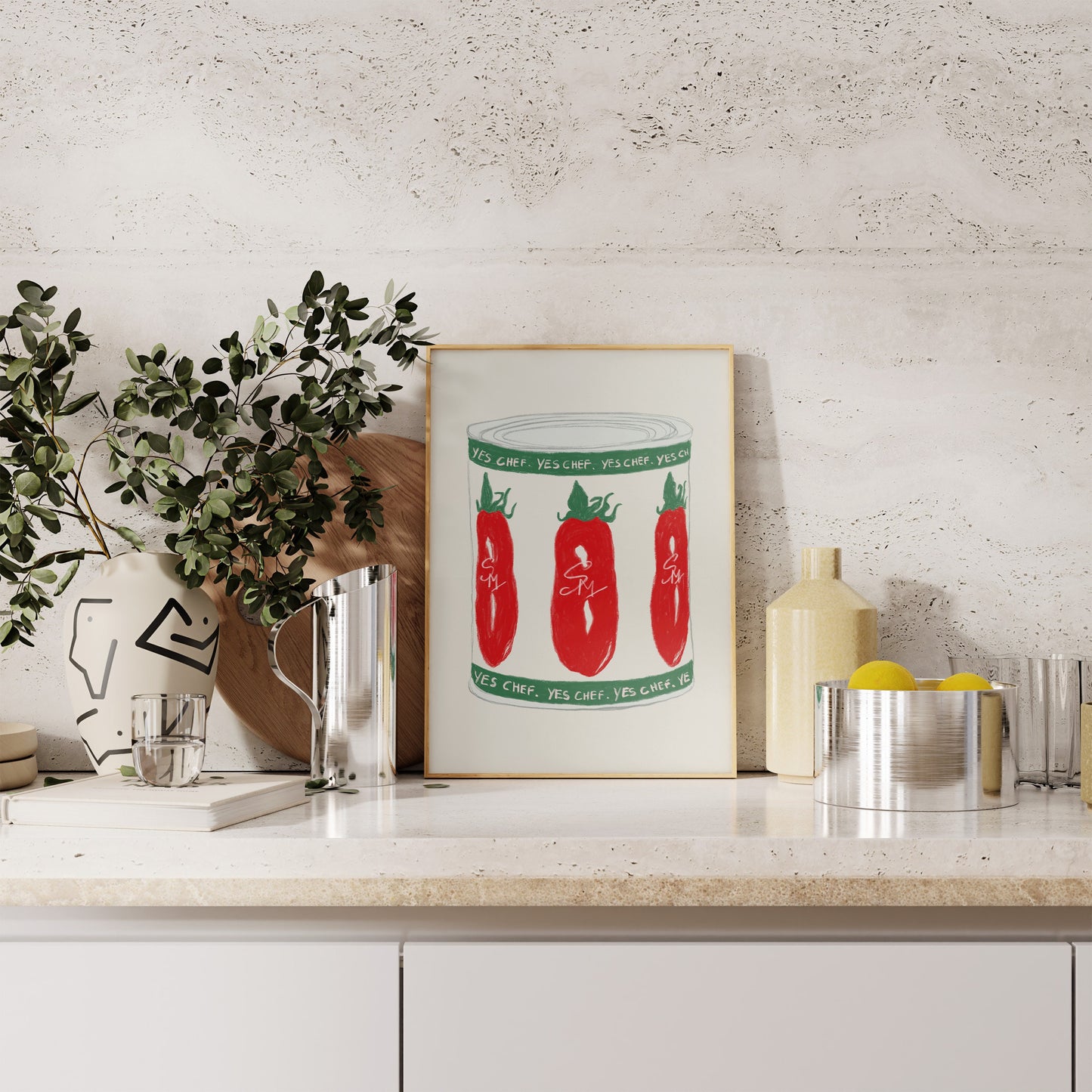 Yes Chef Print