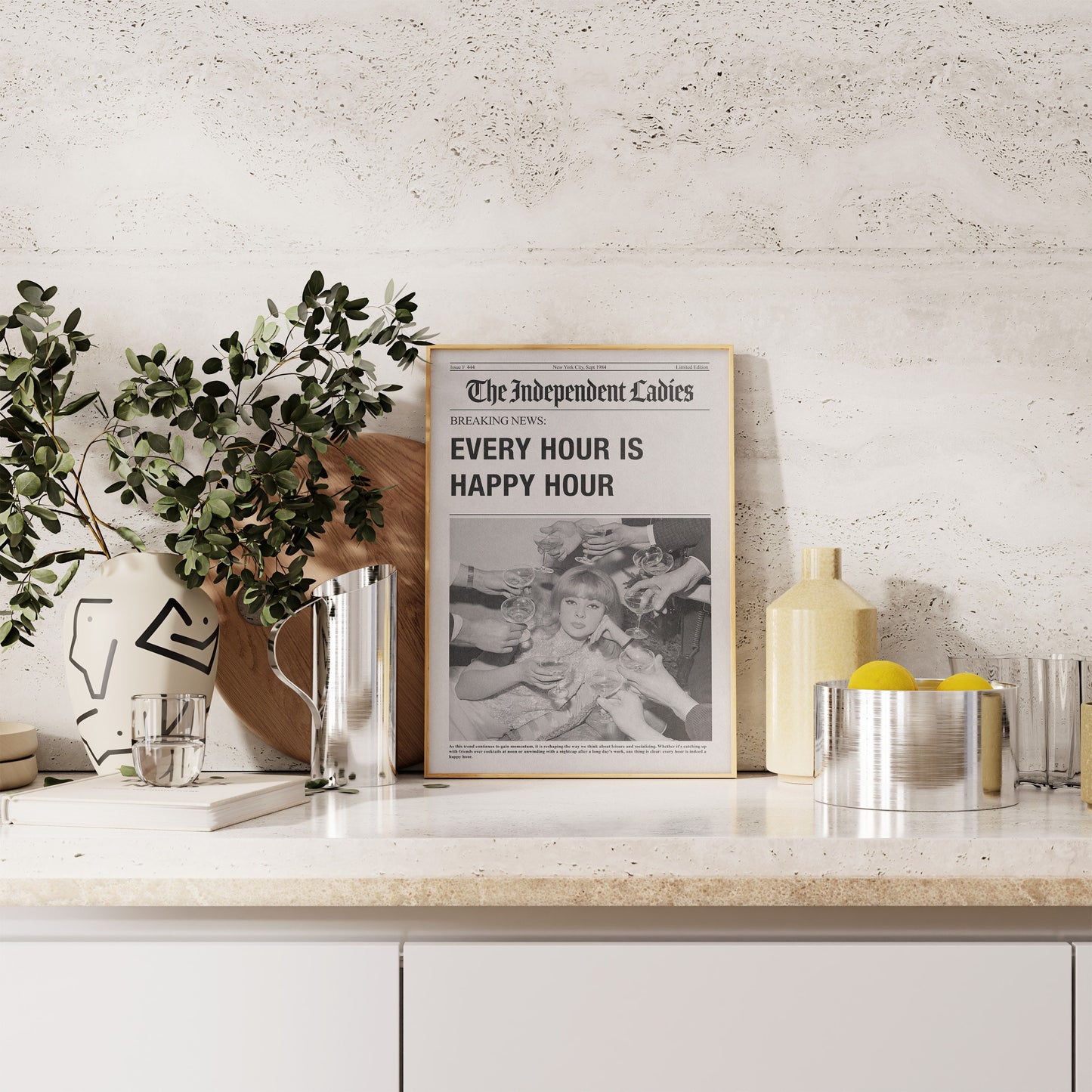 Every Hour Is Happy Hour Print