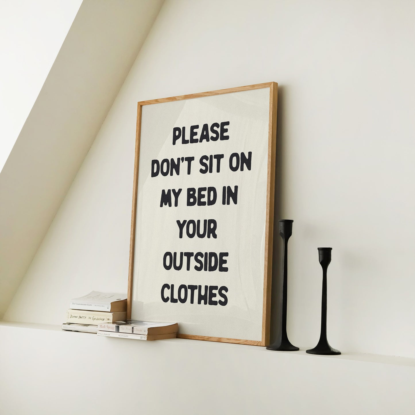 Outside Clothes Print