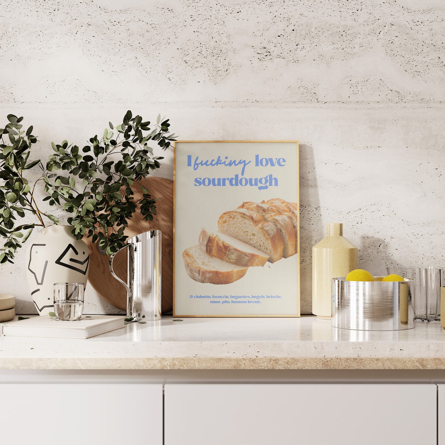 I Love Sourdough Print