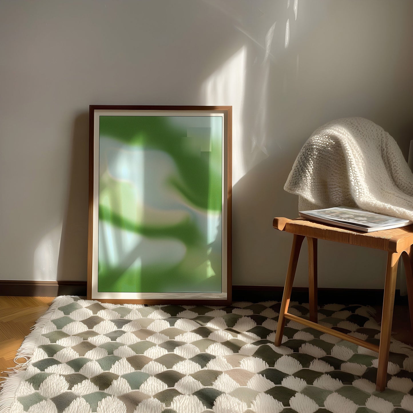 Green Aura Print