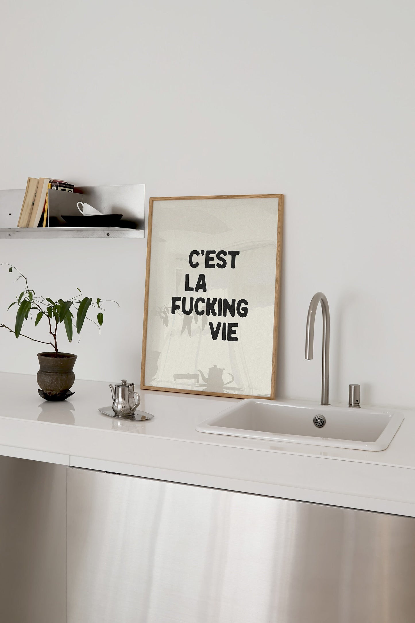C'est La Fucking Vie Print