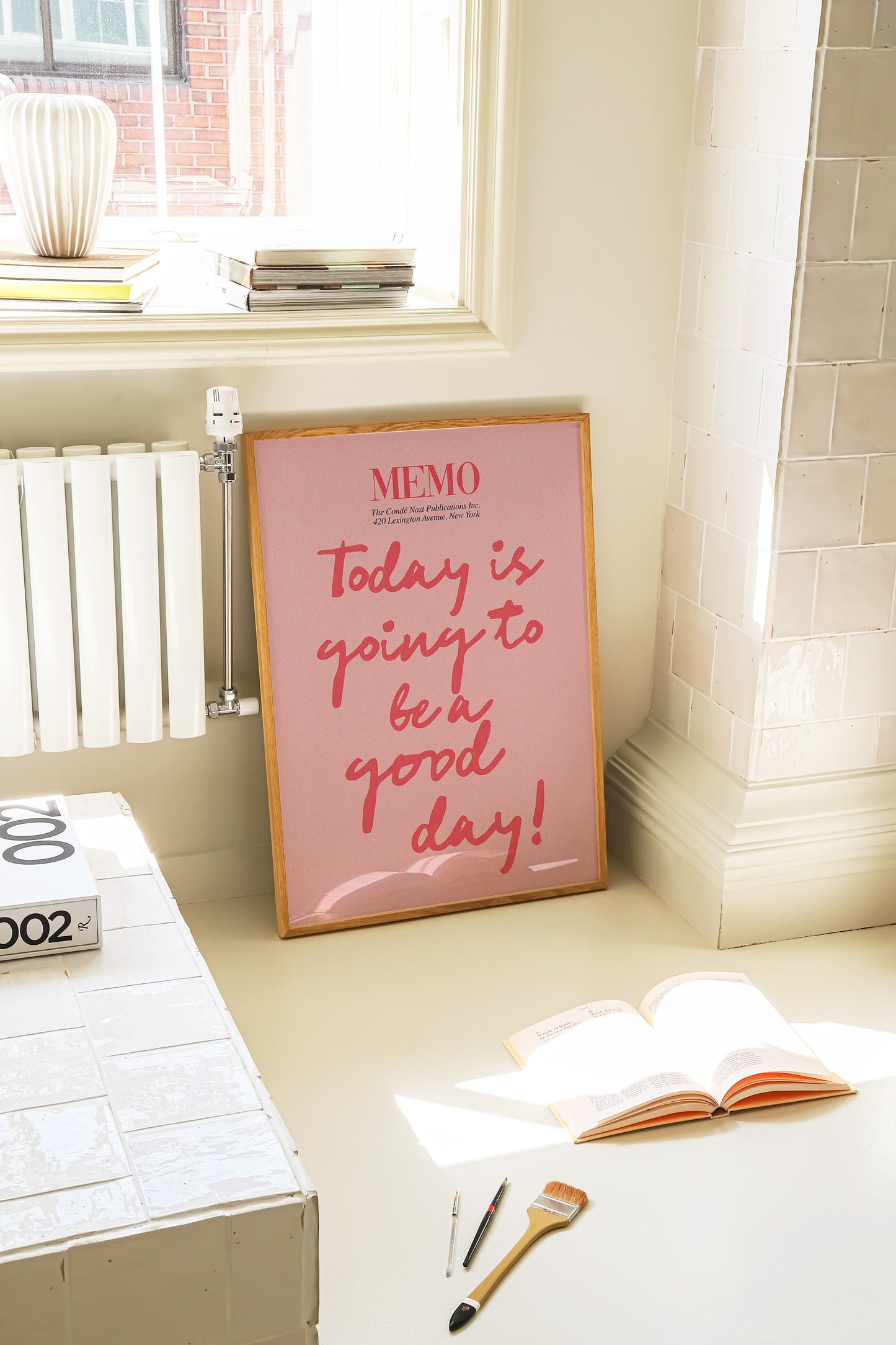 Good Day Memo Print