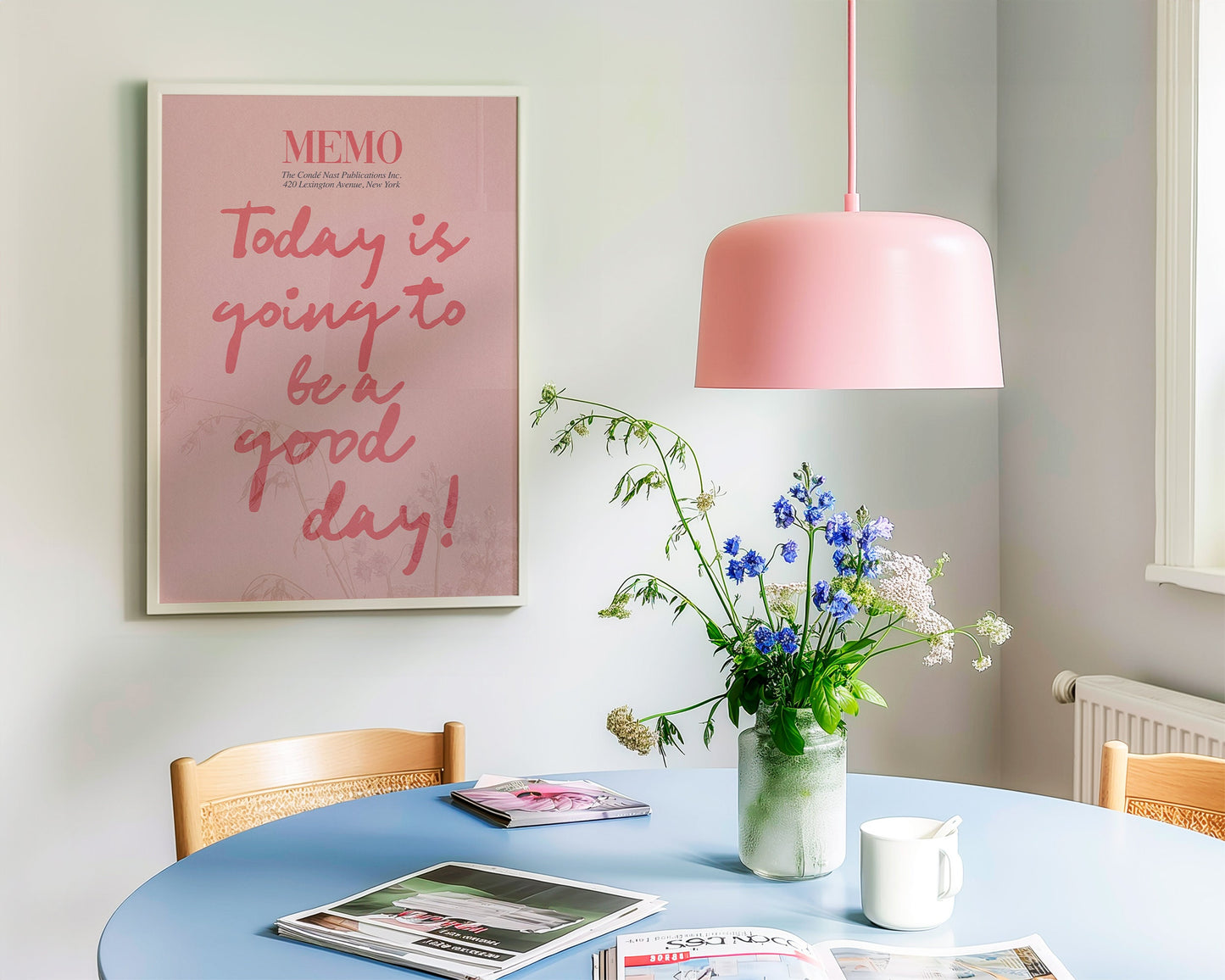 Good Day Memo Print