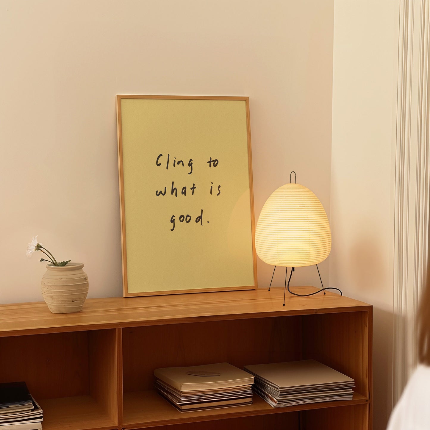 Cling To What Is Good Print