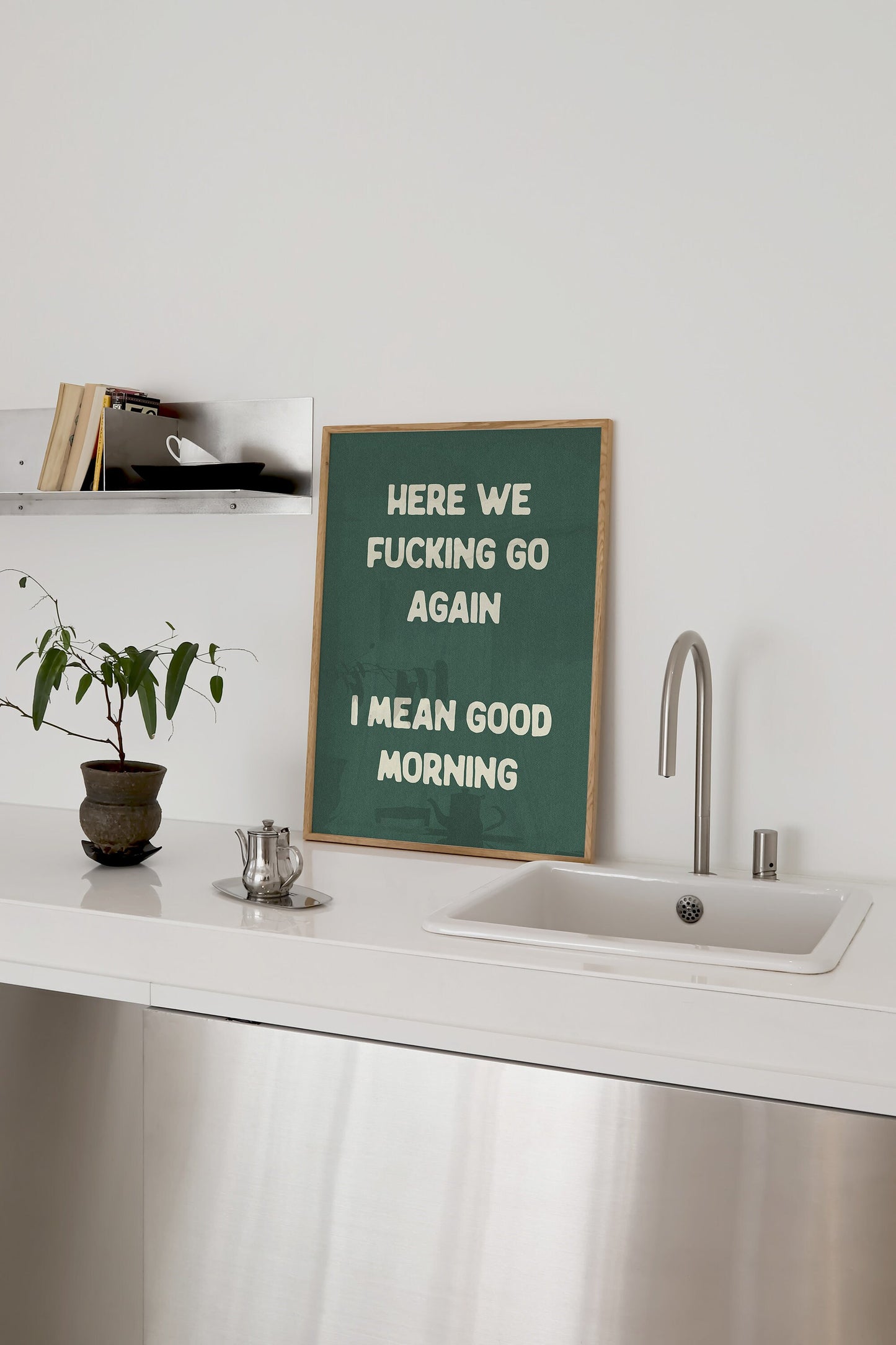 Good Morning Fuckers Print
