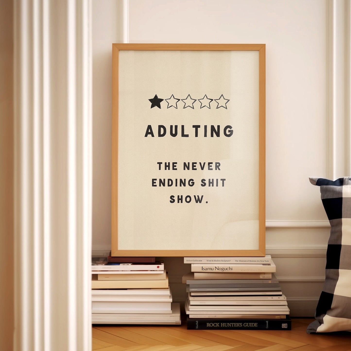Adulting Rating Print