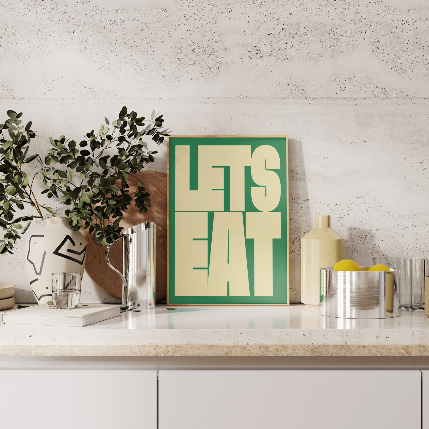 Let's Eat Print
