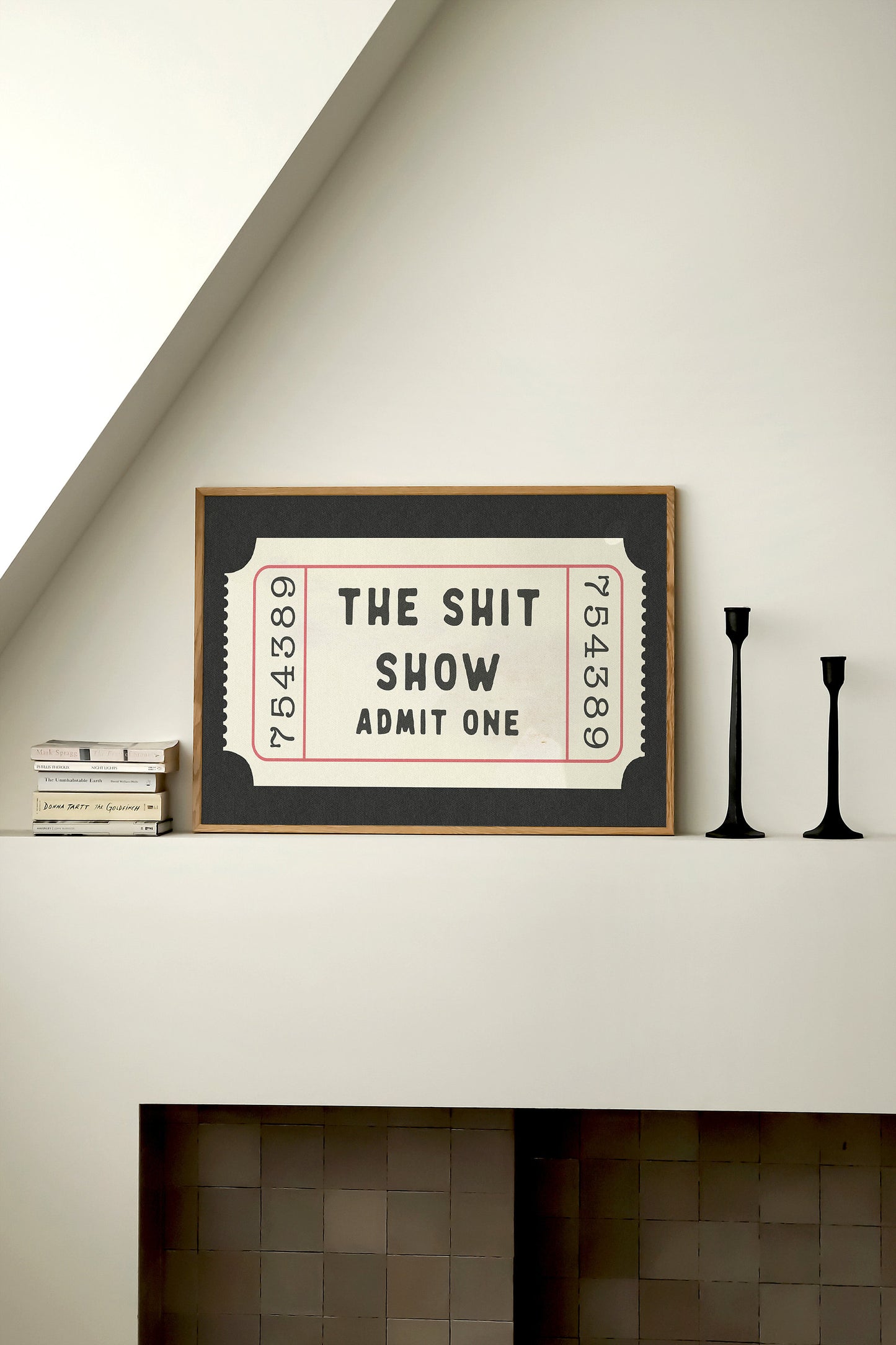 Shit Show Ticket Print