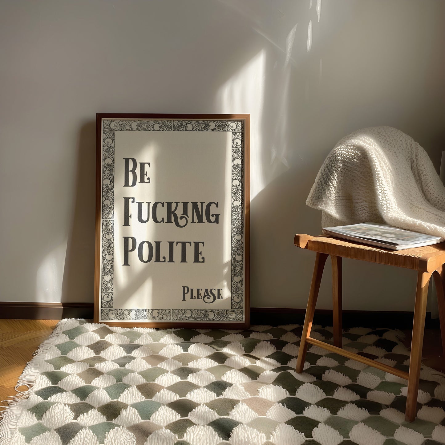 Be Fucking Polite Please Print