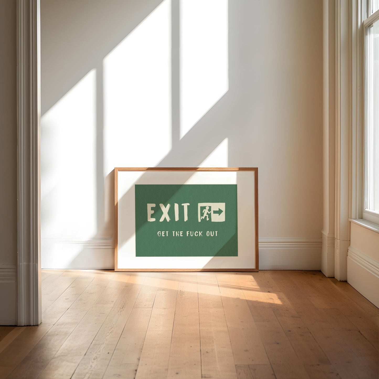 Exit Print Funny