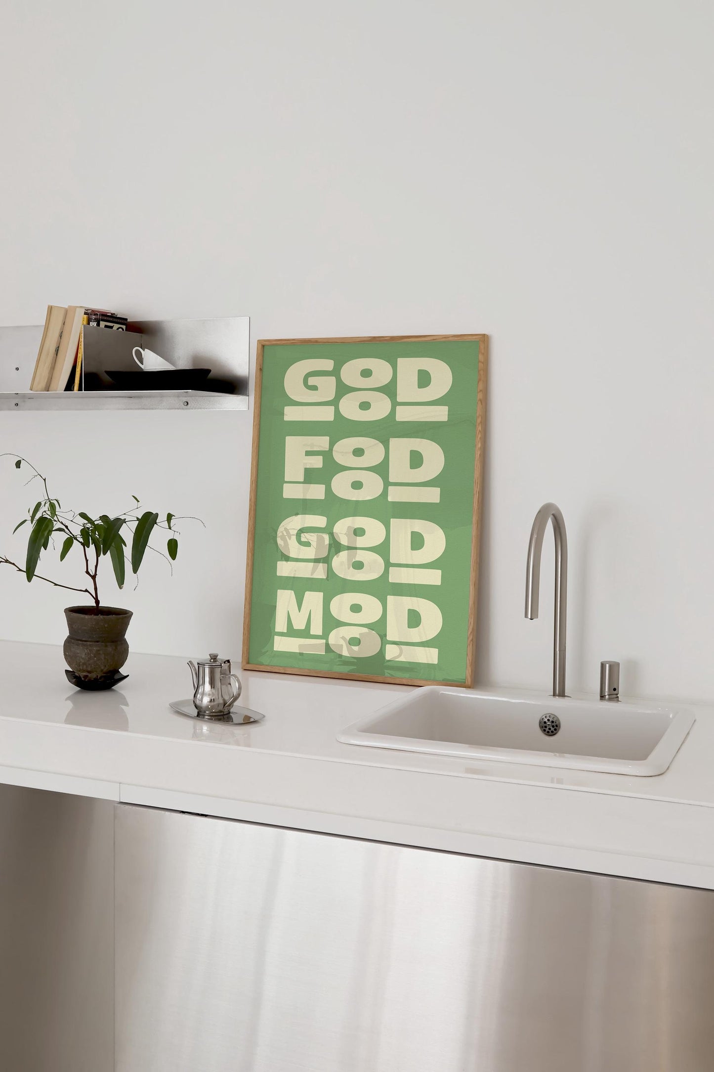 Good Food Good Mood Print