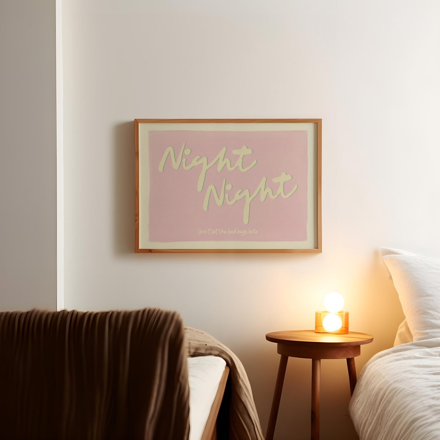 Night Night Horizontal Print