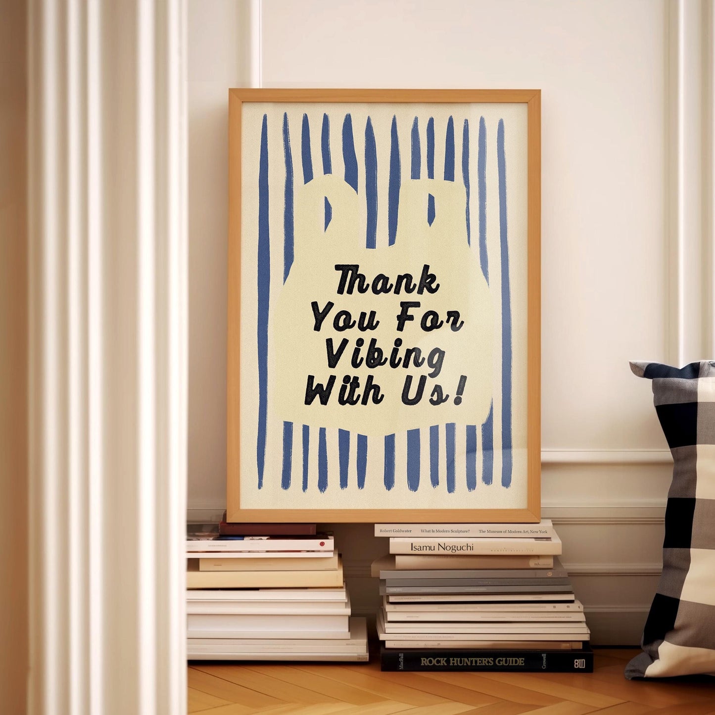 Thank You For Vibing With Us Print