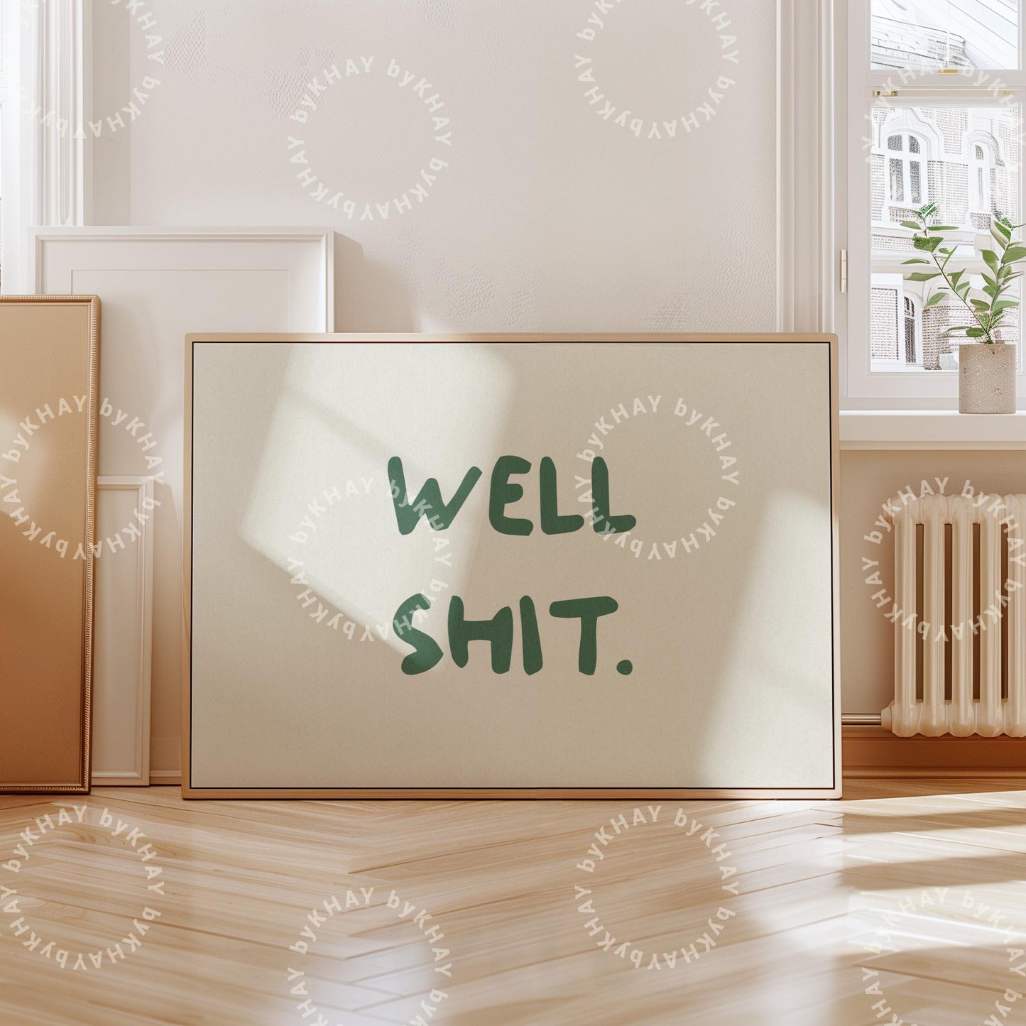 Well Shit Print Horizontal
