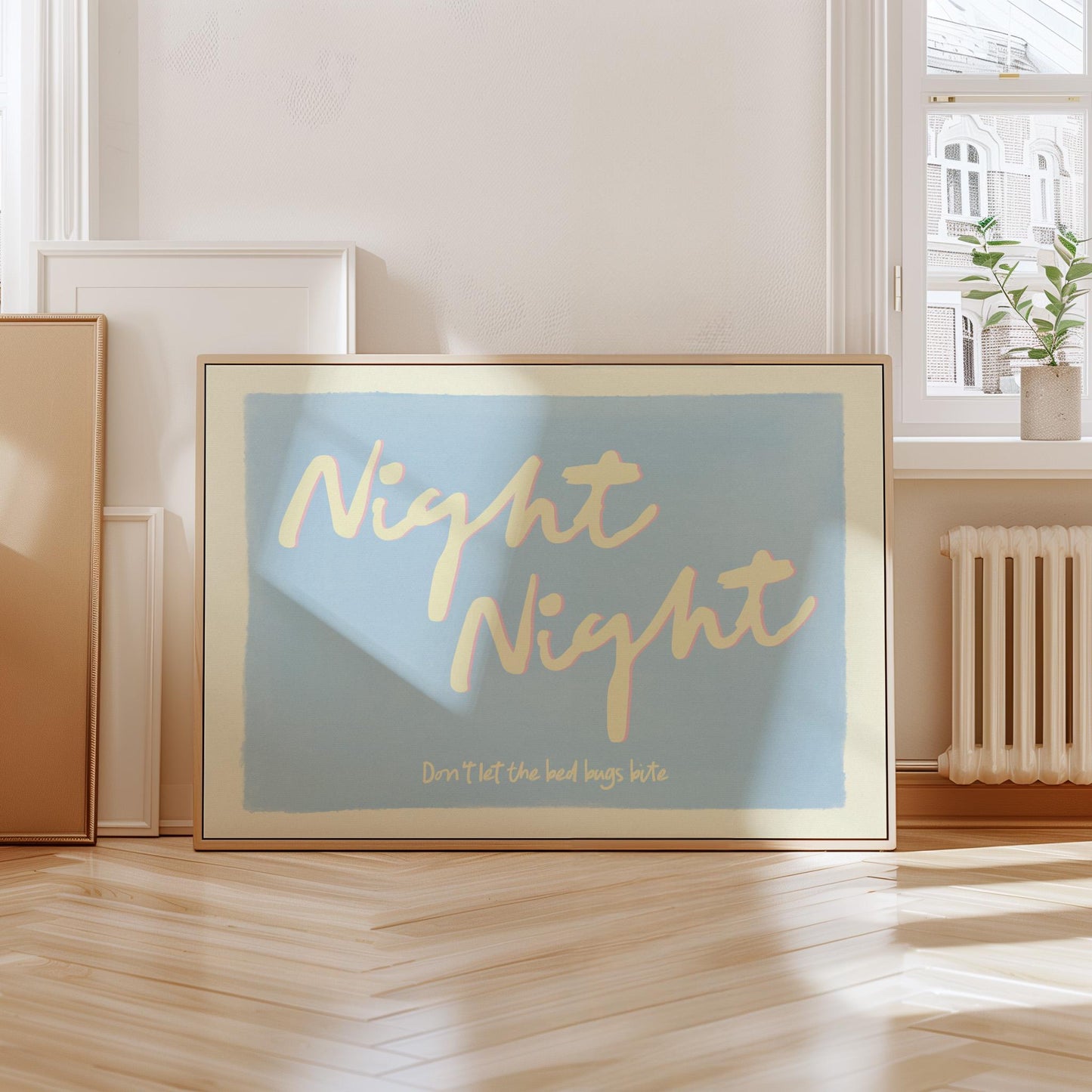 Night Night Horizontal Print