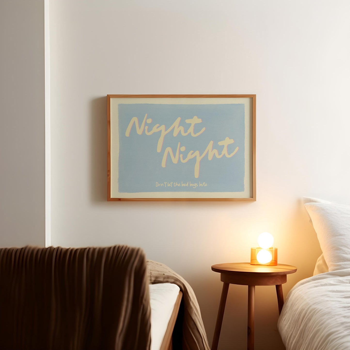 Night Night Horizontal Print