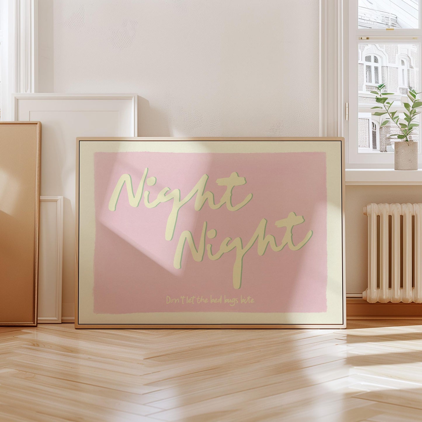 Night Night Horizontal Print