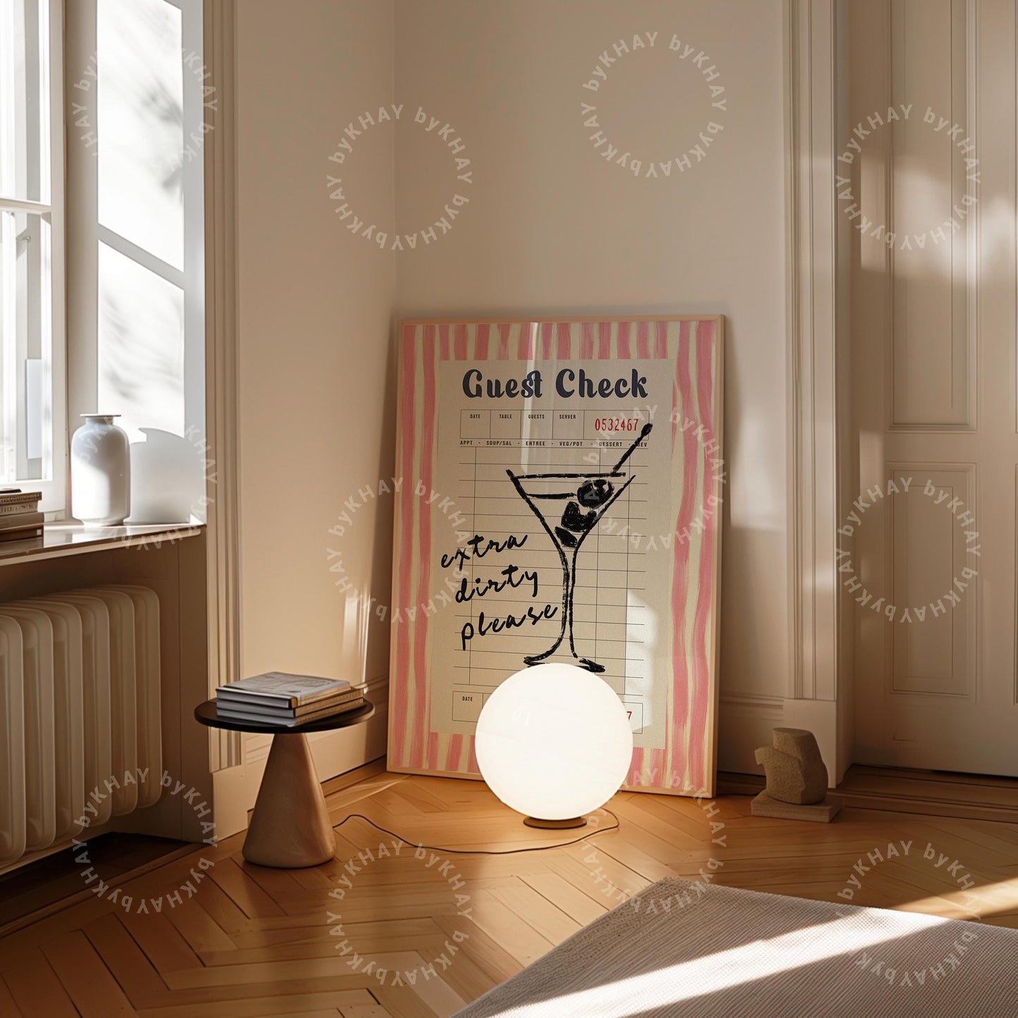 Extra Dirty Martini Print