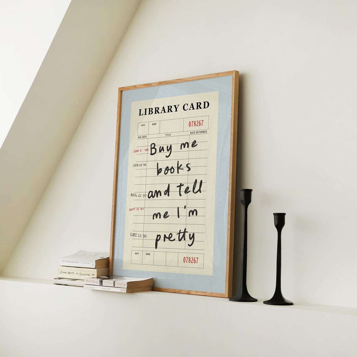 Buy Me Books and Tell Me I'm Pretty Print