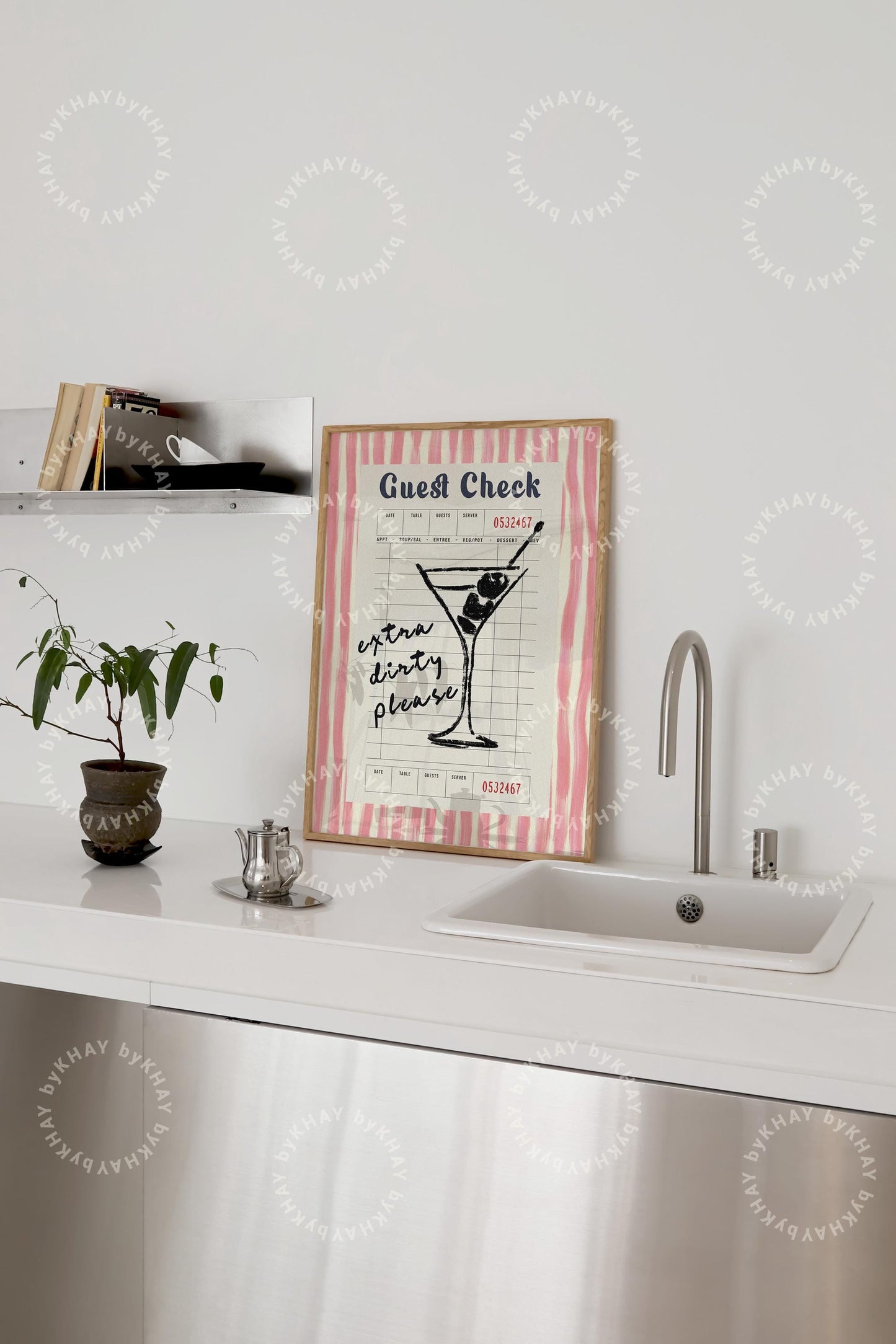Extra Dirty Martini Print