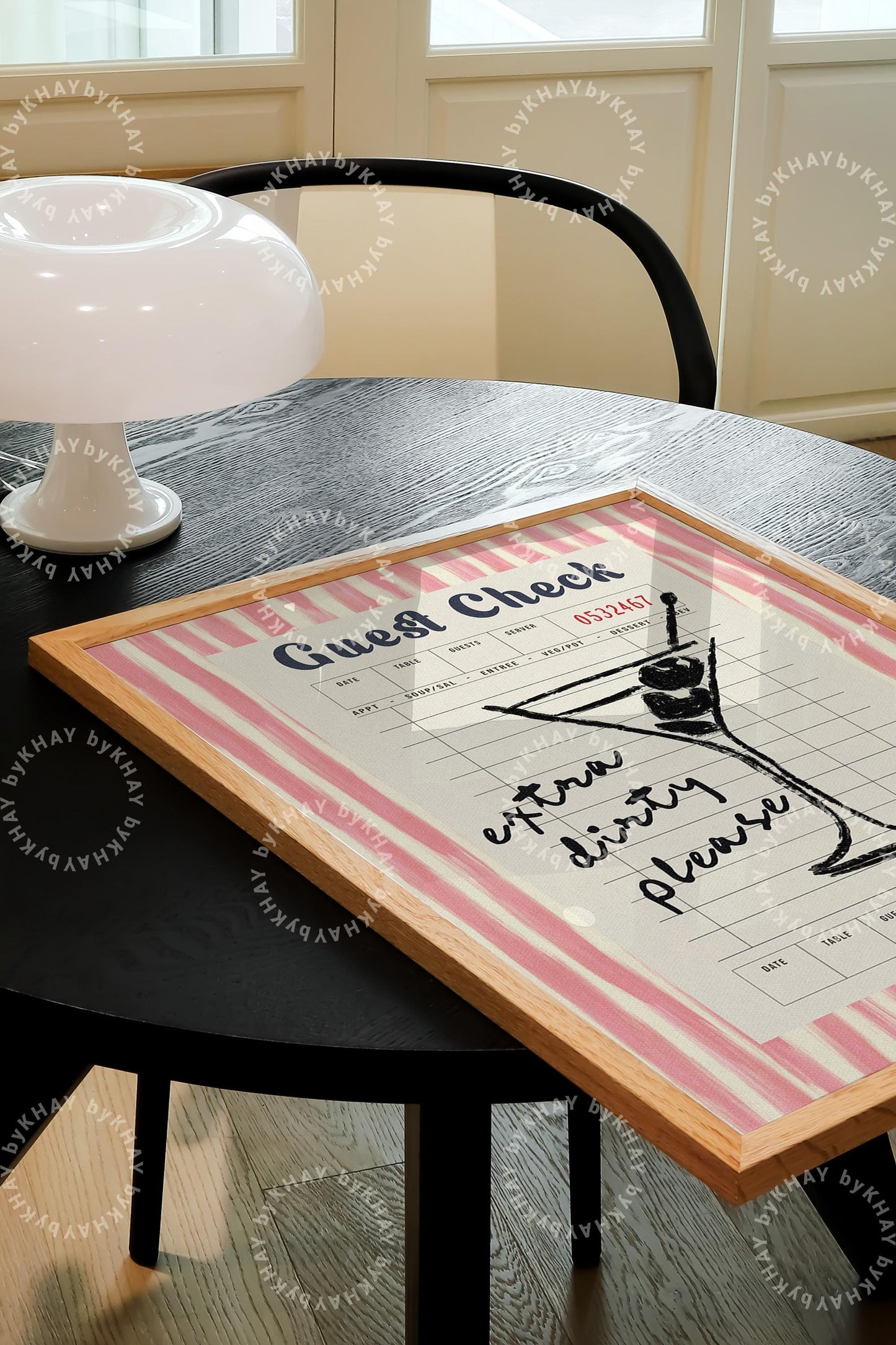 Extra Dirty Martini Print