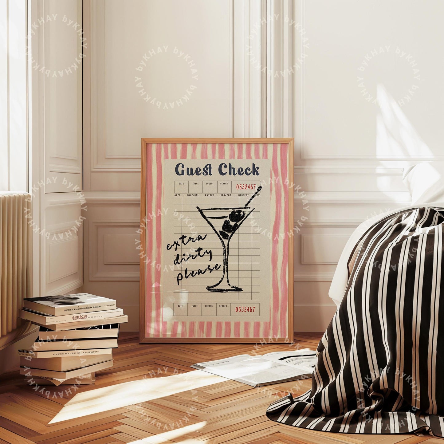 Extra Dirty Martini Print