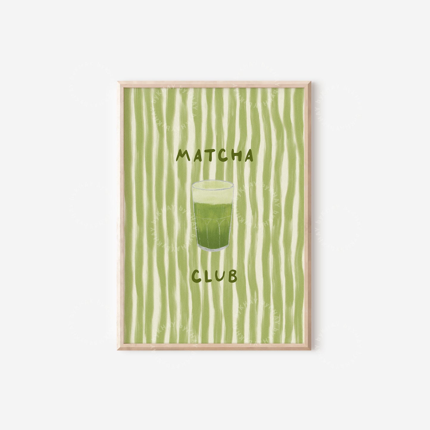 Matcha Club Print